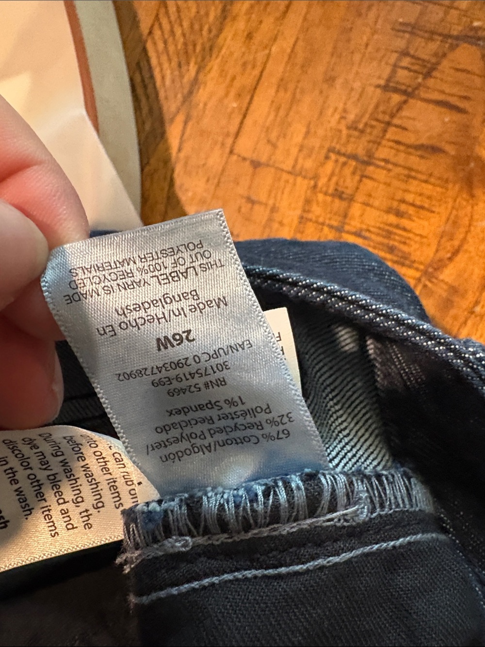 NWT Terra and sky 26W straight jeans - Picture 7 of 7